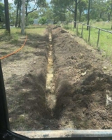 Trenching for electrical contractor